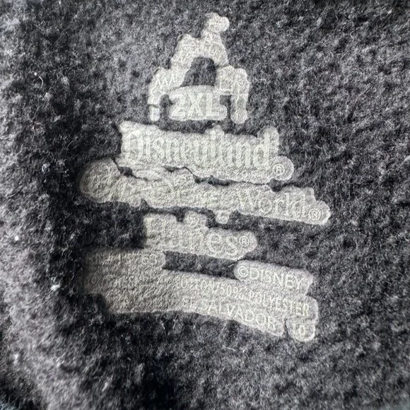 Disney World “Where Dreams Come True” Black Unique Vintage Sweatshirt 2XL - Picture 6 of 8